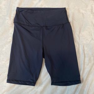 Gray Biker Shorts - Medium